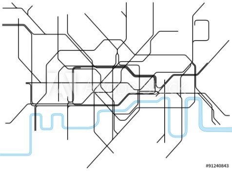 Picture of London Underground Subway Map